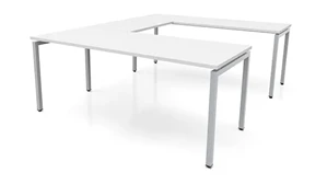 U Shaped Desk Shells PBD Furniture 72in x 102in OnTask U-Desk