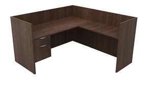 Workstations PBD Furniture Single Person Workstation - Single Hanging Pedestal