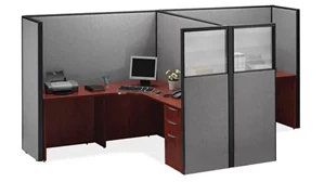 Cubicles Performance Bush Furniture Double Workstation