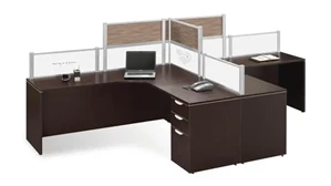 Workstations PBD Furniture 2 Person Workstation