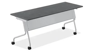 Training Tables PBD Furniture 60in x 24in Flip Top Nesting Table