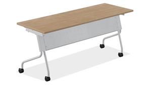 Training Tables PBD Furniture 6ft x 24in Flip Top Nesting Table