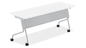 Training Tables PBD Furniture 60in x 24in Flip Top Nesting Table