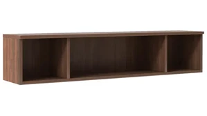 Desk Hutches PBD Furniture 72in W Open Hutch Wall Mount