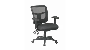 Ergonomic Task Chairs WFB Designs Mesh Mid Back Dual Function Office Chair 