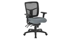 Ergonomic Task Chairs WFB Designs Mesh Mid Back Multi Function Office Chair w/ Seat Slider