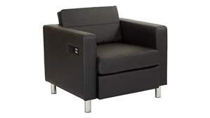 Club & Lounge Chairs Office Star Atlantic Arm Chair