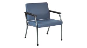 Lobby & Guest Chairs - Metal WFB Designs Big & Tall Polyurethane Bariatric Guest Chair