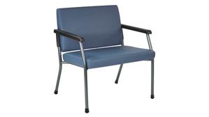 Lobby & Guest Chairs - Metal WFB Designs Big & Tall Large Occupant Polyurethane Bariatric Guest Chair