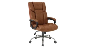Executive Desk Chairs WFB Designs Stanton High Back Faux Leather Office Chair