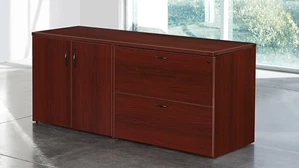 Combo Credenzas WFB Designs Storage Cabinet and Lateral File Combo Credenza