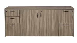 Combo Credenzas WFB Designs 72in Storage Credenza