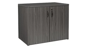 Low Storage Cabinets WFB Designs 36in W Desk Height Storage Cabinet