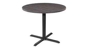 Conference Tables WFB Designs 30in Round Table with Black Metal Base - Standard Height
