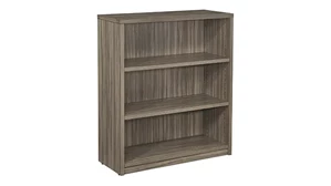 Low Bookcases WFB Designs 3 Shelf Bookcase