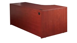 Stand-Alone Desk Shells Office Star Extended Corner Credenza Desk 72in x 36in