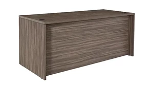 Stand-Alone Double Pedestal Desks Office Star Neenah Desk 72in W x 36in D with 2 Double Hanging Pedestals