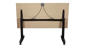 Training Tables WFB Designs 48in x 24in Soft Close Flip Top Training Tables