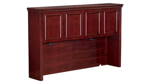 Desk Hutches WFB Designs 72in 4 Door Wood Veneer Hutch