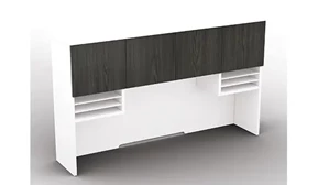Desk Hutches WFB Designs 72in Laminate Door Hutch