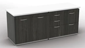 Combo Credenzas WFB Designs 72in x 24in Multi File and Storage Credenza Cabinet