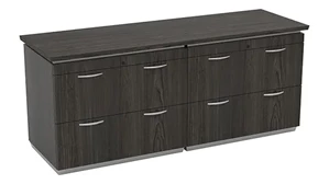 Combo Credenzas WFB Designs 72in x 24in Double Lateral File Credenza