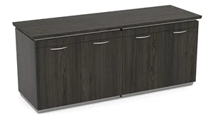 Storage Credenzas WFB Designs 72in x 24in Double Storage Credenza Cabinet