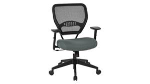 Ergonomic Task Chairs WFB Designs Light Mesh Back and Colorful Fabric Seat Office Chair