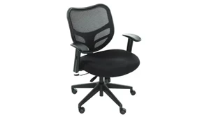 Ergonomic Task Chairs RFM Seating Fabric Office Chair
