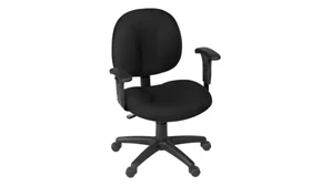 Task & Desk Chairs Regency Furniture Computer Task Chair with Adjustable Arms