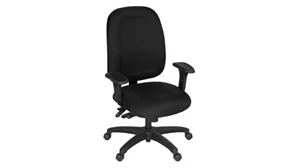 Task & Desk Chairs Regency Furniture High-Back Multifunctional Computer Task Chair with Adjustable Arms