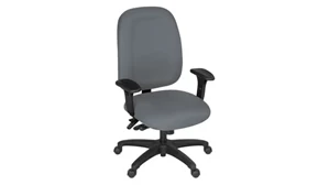 Task & Desk Chairs Regency Furniture High-Back Multifunctional Computer Task Chair with Adjustable Arms