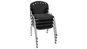 Stacking Chairs Regency Furniture Stack Chairs- Armless - 4 Pack