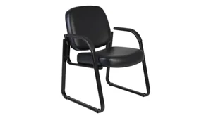 Lobby & Guest Chairs - Metal Regency Furniture Guest  Chair with Arms