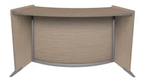 Reception Stand-Alone Desk Regency Furniture ADA Compliant Reception Station