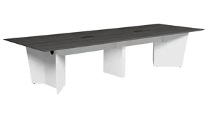 Conference Tables Regency Furniture 12ft Conference Table with Power Data Grommets