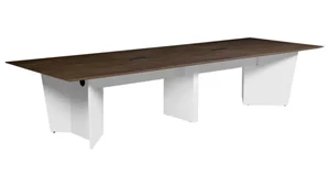 Conference Tables Regency Furniture 12ft Conference Table with Power Data Grommets