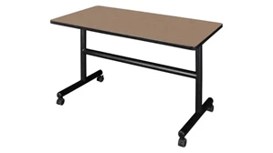 Training Tables Regency Furniture 48in W x 24in D Flip-Top Training Nesting Table