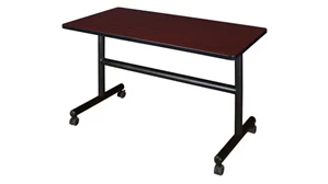 Training Tables Regency Furniture 48in W x 30in D Flip-Top Training Nesting Table