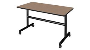 Training Tables Regency Furniture 48in W x 30in D Flip-Top Training Nesting Table