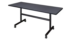 Training Tables Regency Furniture 60in W x 24in D Flip-Top Training Nesting Table