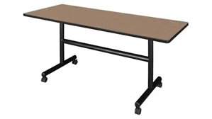 Training Tables Regency Furniture 60in W x 24in D Flip-Top Training Nesting Table
