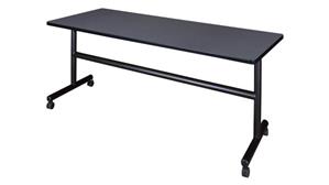 Training Tables Regency Furniture 72in W x 24in D Flip-Top Training Nesting Table