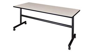 Training Tables Regency Furniture 72in W x 24in D Flip-Top Training Nesting Table