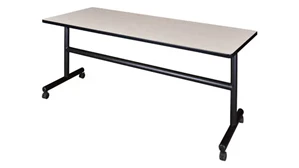 Training Tables Regency Furniture 72in W x 24in D Flip-Top Training Nesting Table