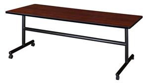 Training Tables Regency Furniture 72in W x 30in D Flip-Top Training Nesting Table