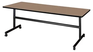 Training Tables Regency Furniture 72in W x 30in D Flip-Top Training Nesting Table