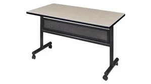 Training Tables Regency Furniture 48in W x 24in D Flip-Top Training Nesting Table with Modesty Panel