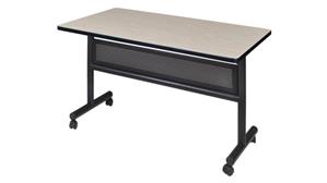 Training Tables Regency Furniture 48in W x 30in D Flip-Top Training Nesting Table with Modesty Panel