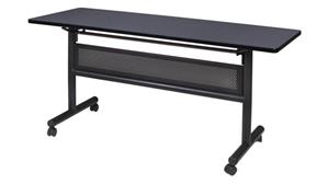 Training Tables Regency Furniture 60in W x 24in D Flip-Top Training Nesting Table with Modesty Panel